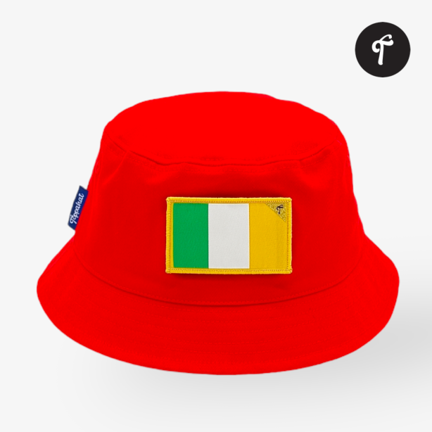 Ireland Bucket Hat Red