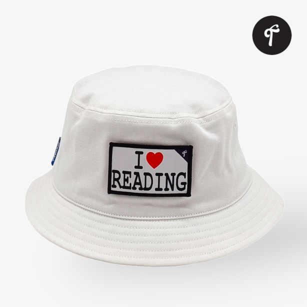 Reading Bucket Hat White