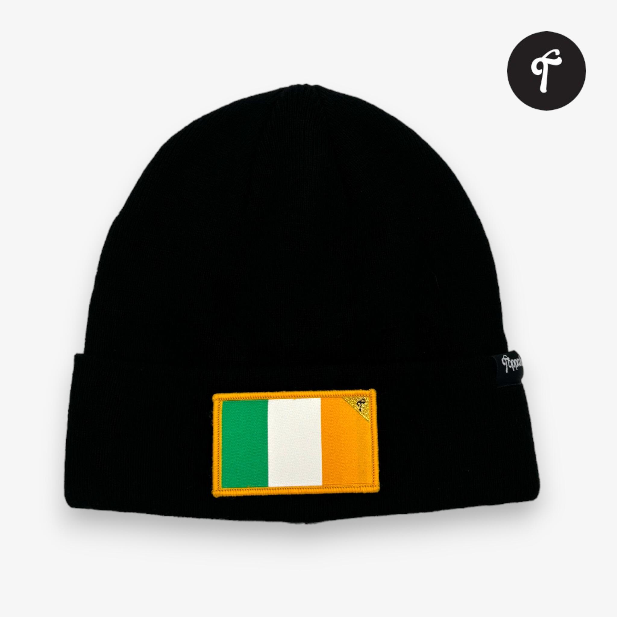 Ireland Beanie Hat Black