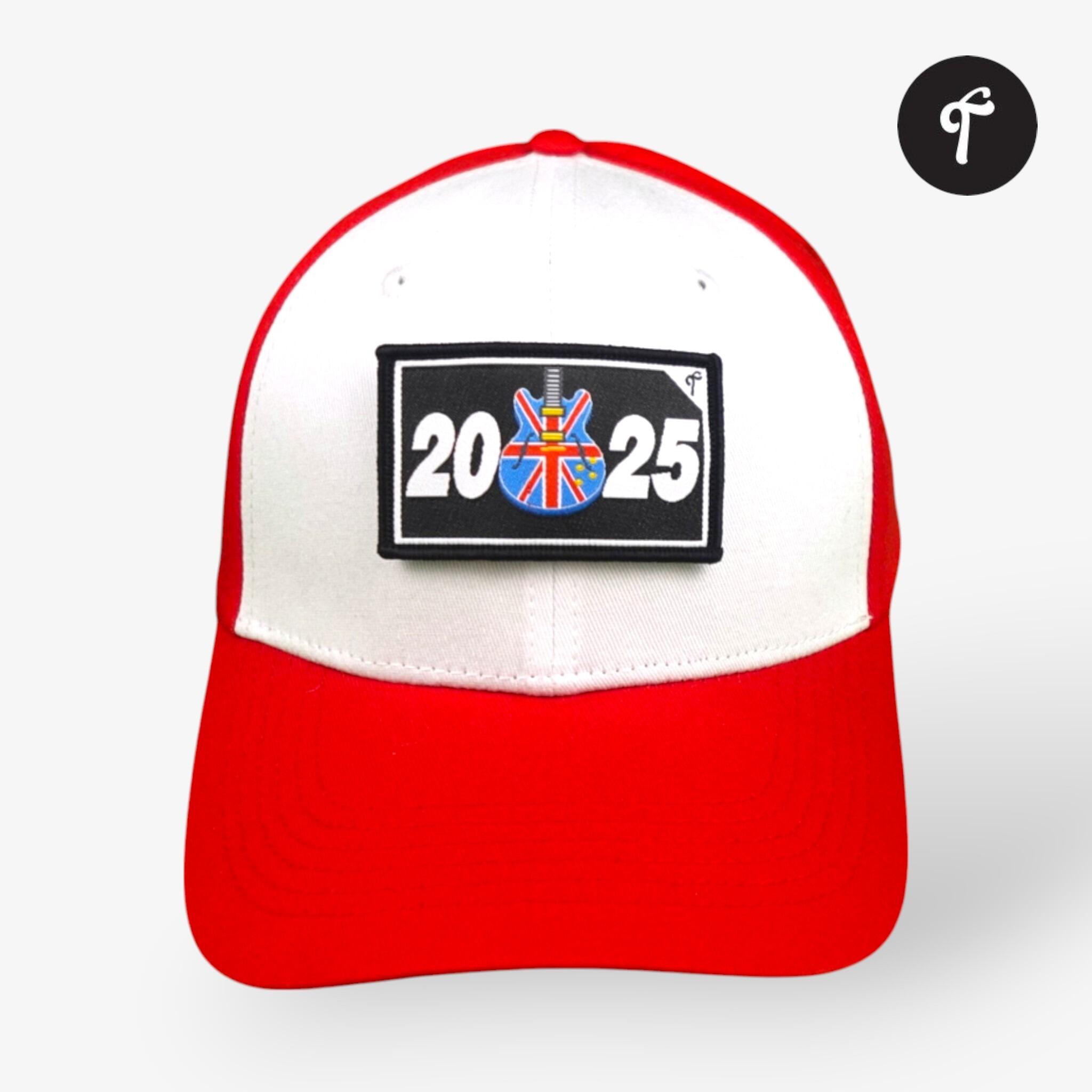 Oasis 2025 Baseball Cap Red