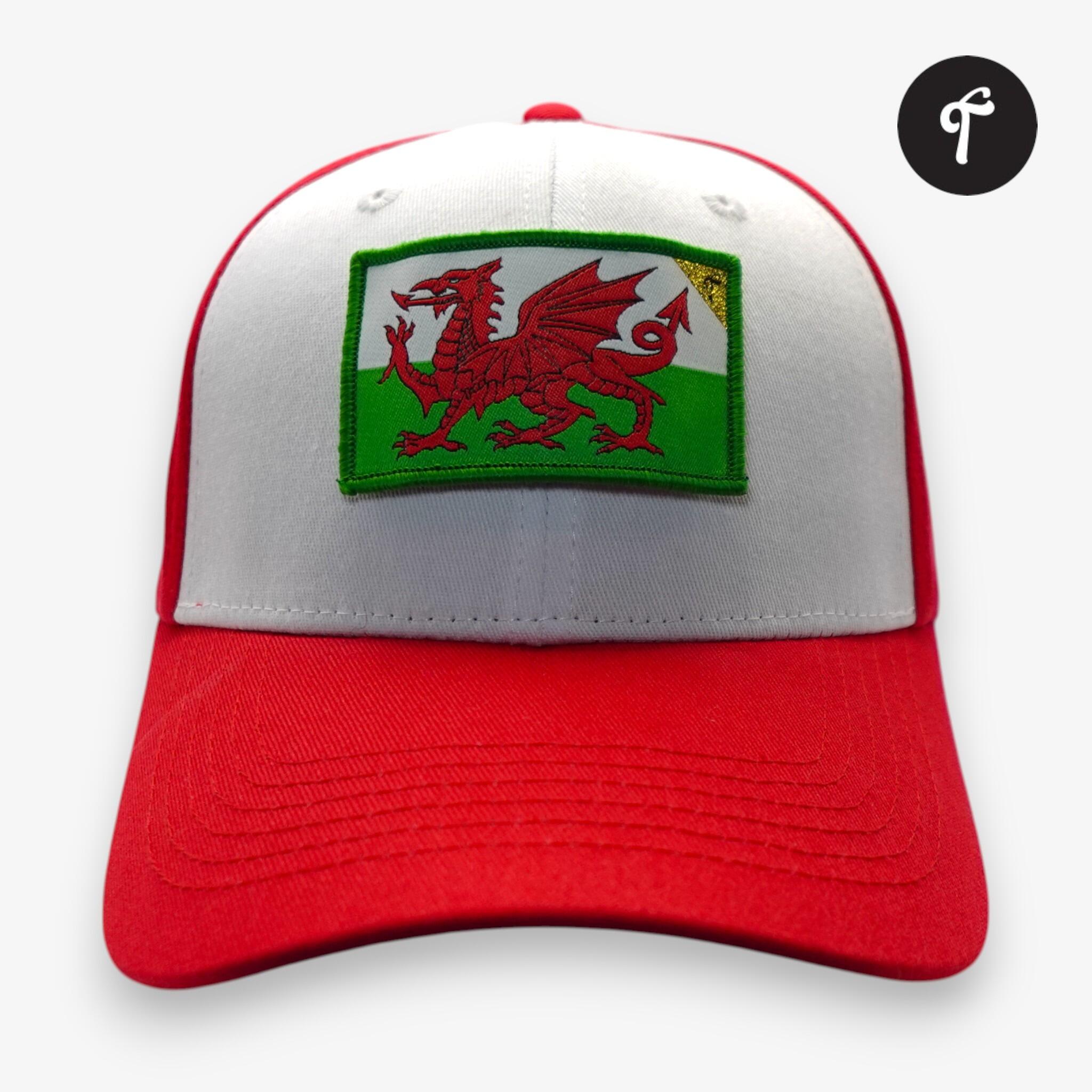 Wales Flag Six Nations Cap Red