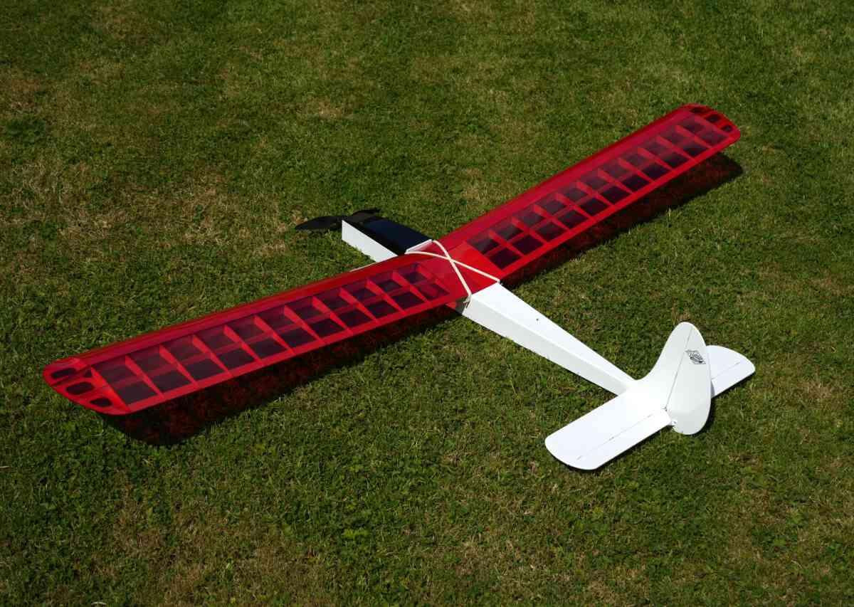 Balsa Basics Cinnabar RC Glider