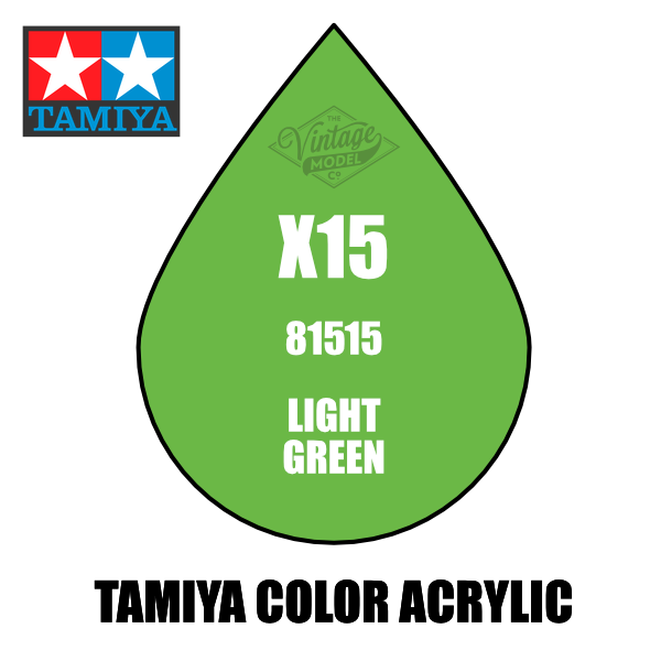 Tamiya Acrylic Mini X-15 Light Green