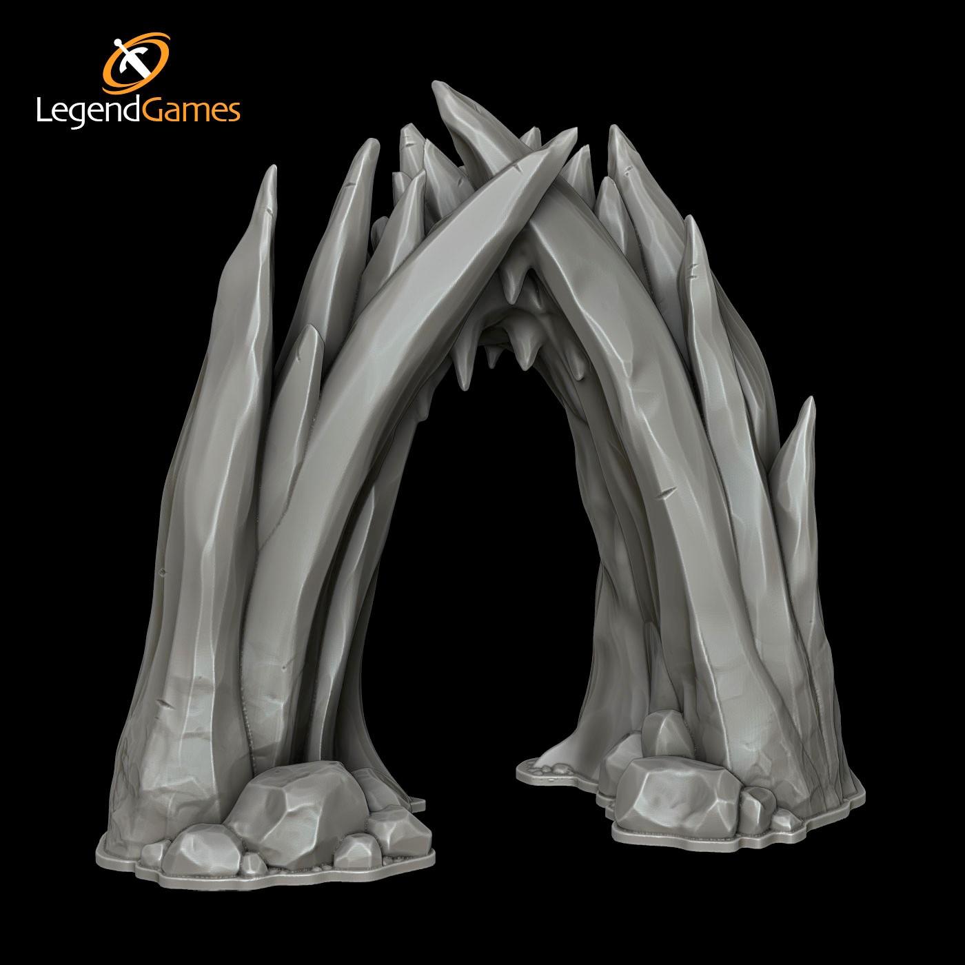 Picture of Ice Cavern Entrance STL file - Main Image