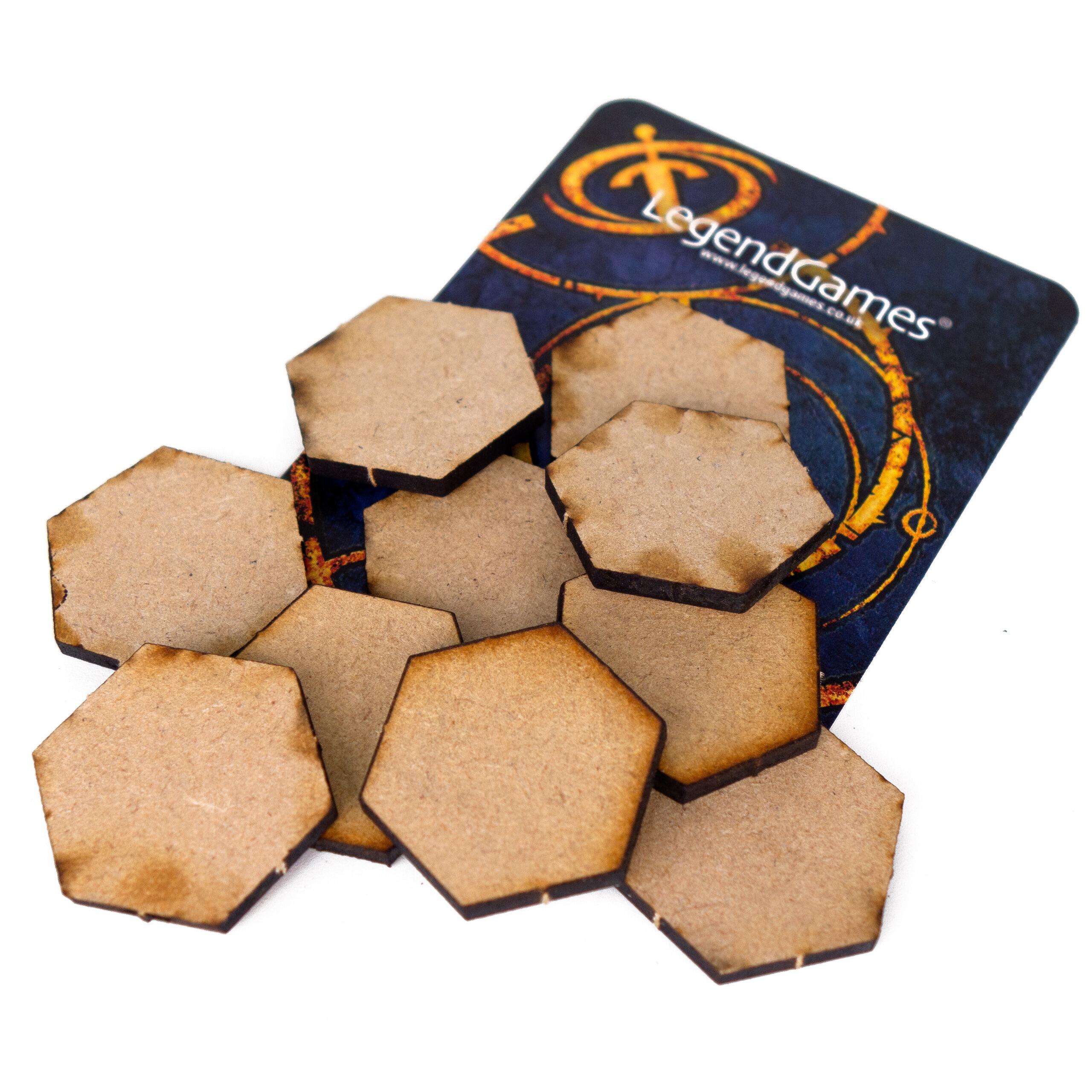 Picture of Bases - MDF 25mm Hex (x10) - Main Image