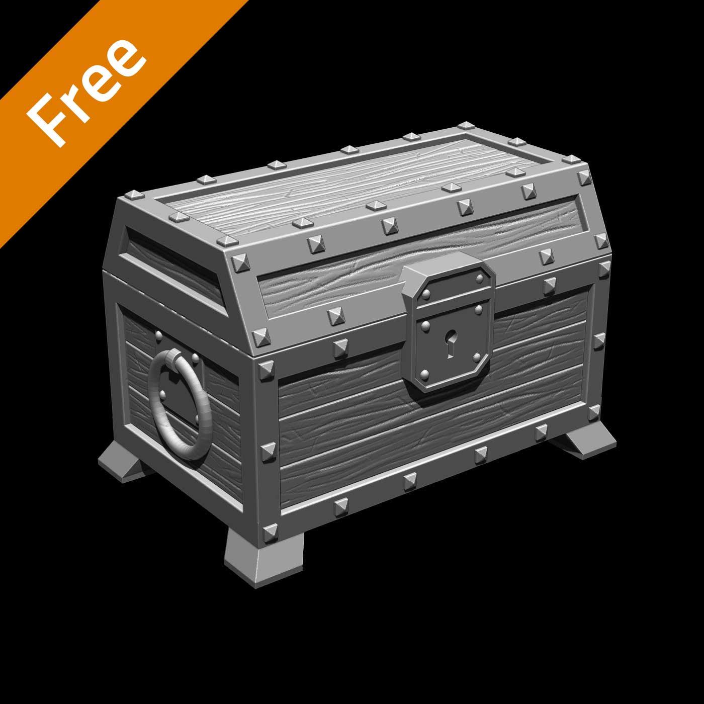 Picture of FREE Chest STL file - Main Image