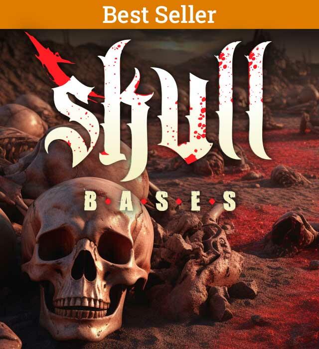 BEST SELLER - Skull Figure Bases