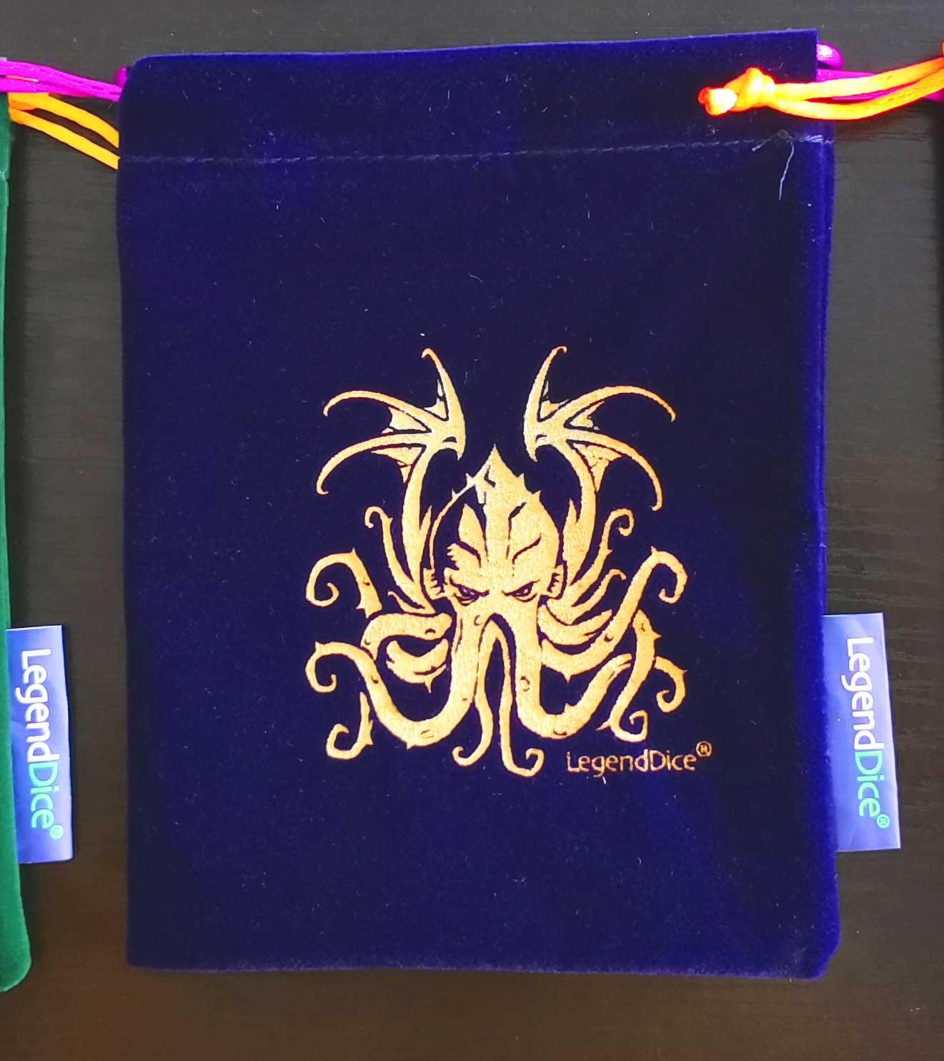 Picture of Cthulhu Dice Bag - Blue - Main Image