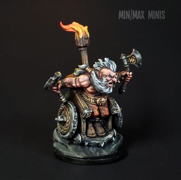 Picture of Dungeons and Diversity Dwarf Barbarian - 4th Image