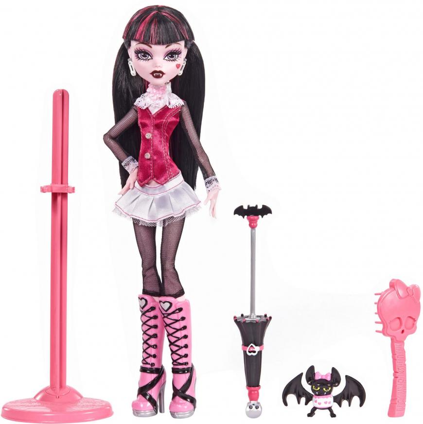 Buy Monster High Draculaura Creeproduction 2022 Doll Monster High Dolls Uk Monster High Bentz