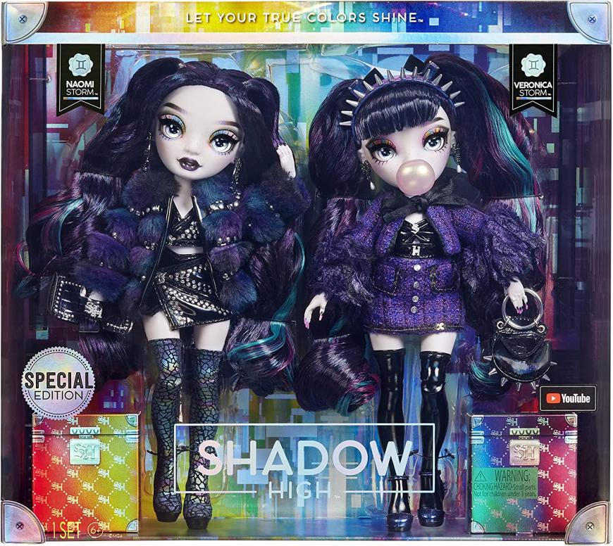Shadow High 2 pack dolls set: Naomi and Veronica Storm