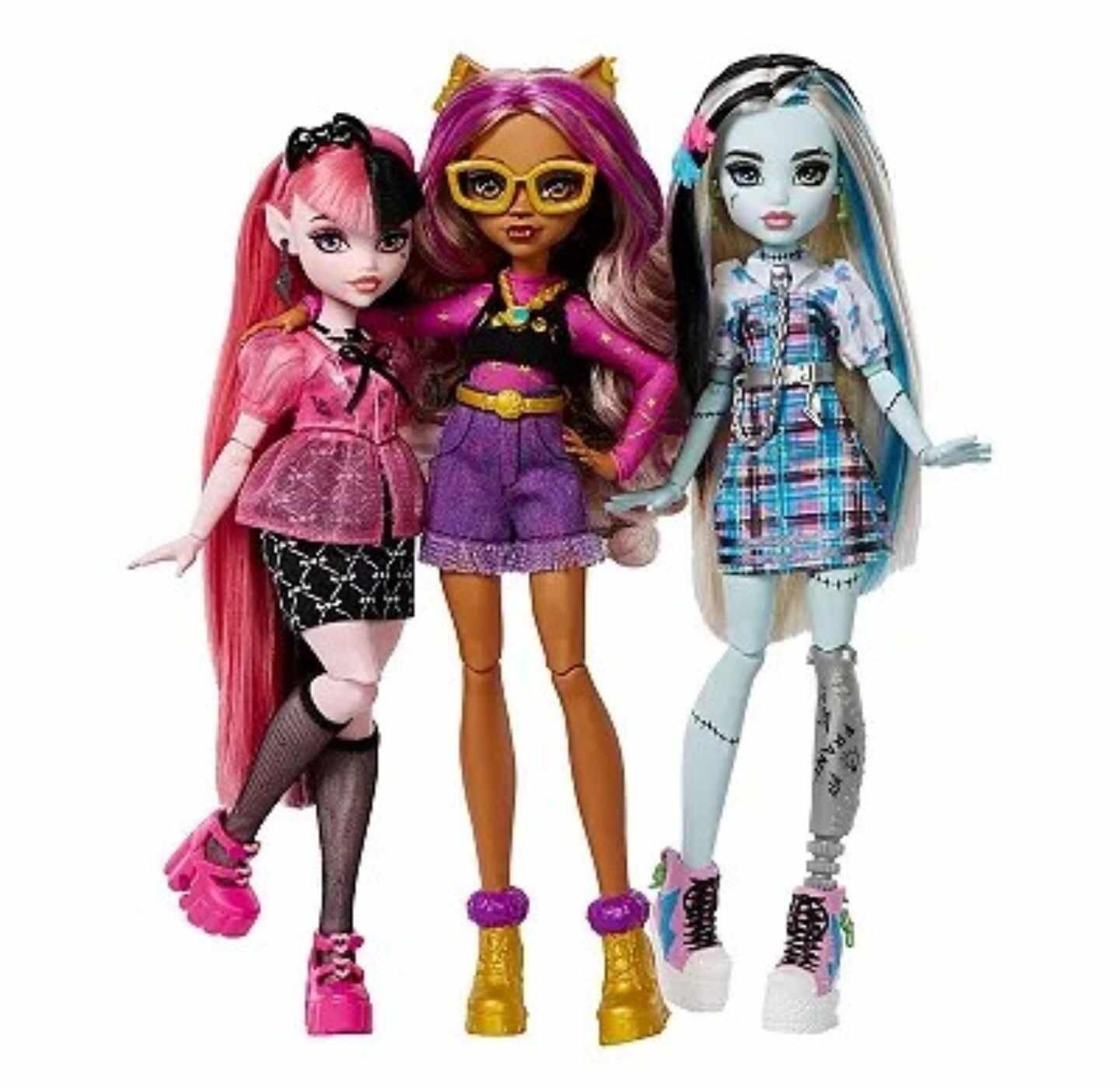 Buy Mattel Monster High Day Out Fashion Doll 3-piece Set | Monster High ...