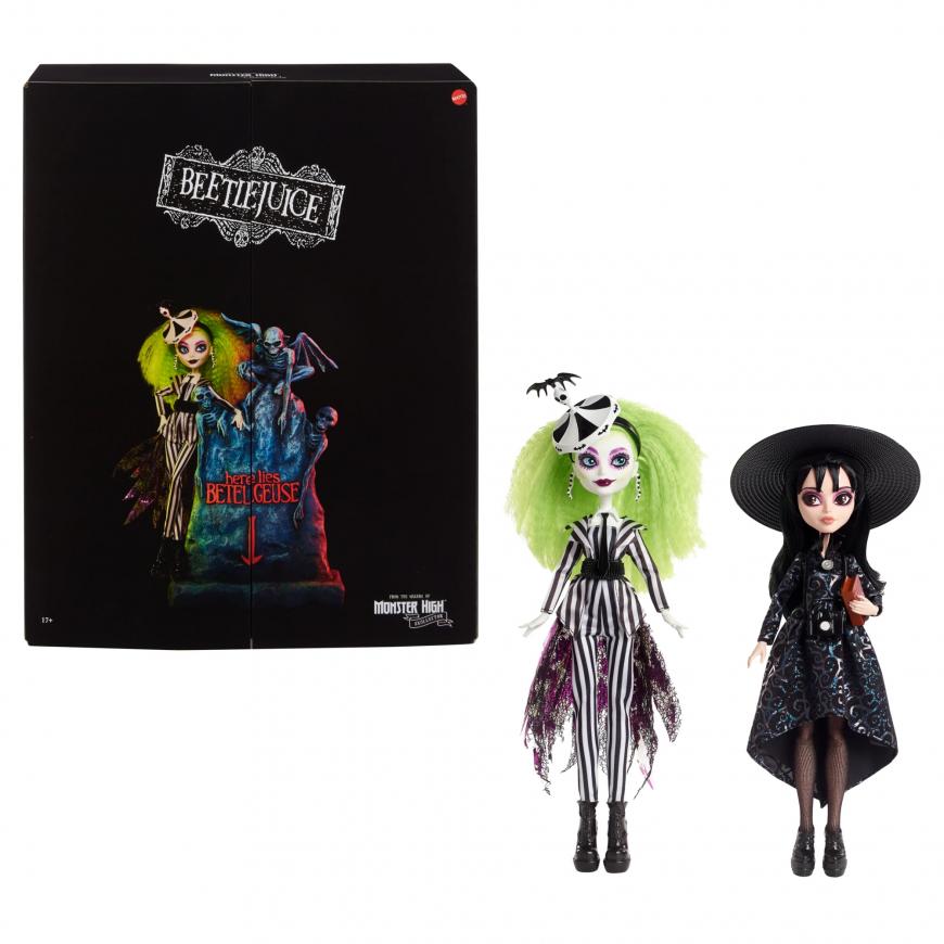 Monster High collectors dolls 2021 - Monster High Skullector Beetlejuice 2 pack and replicas of the original Monster High dolls
