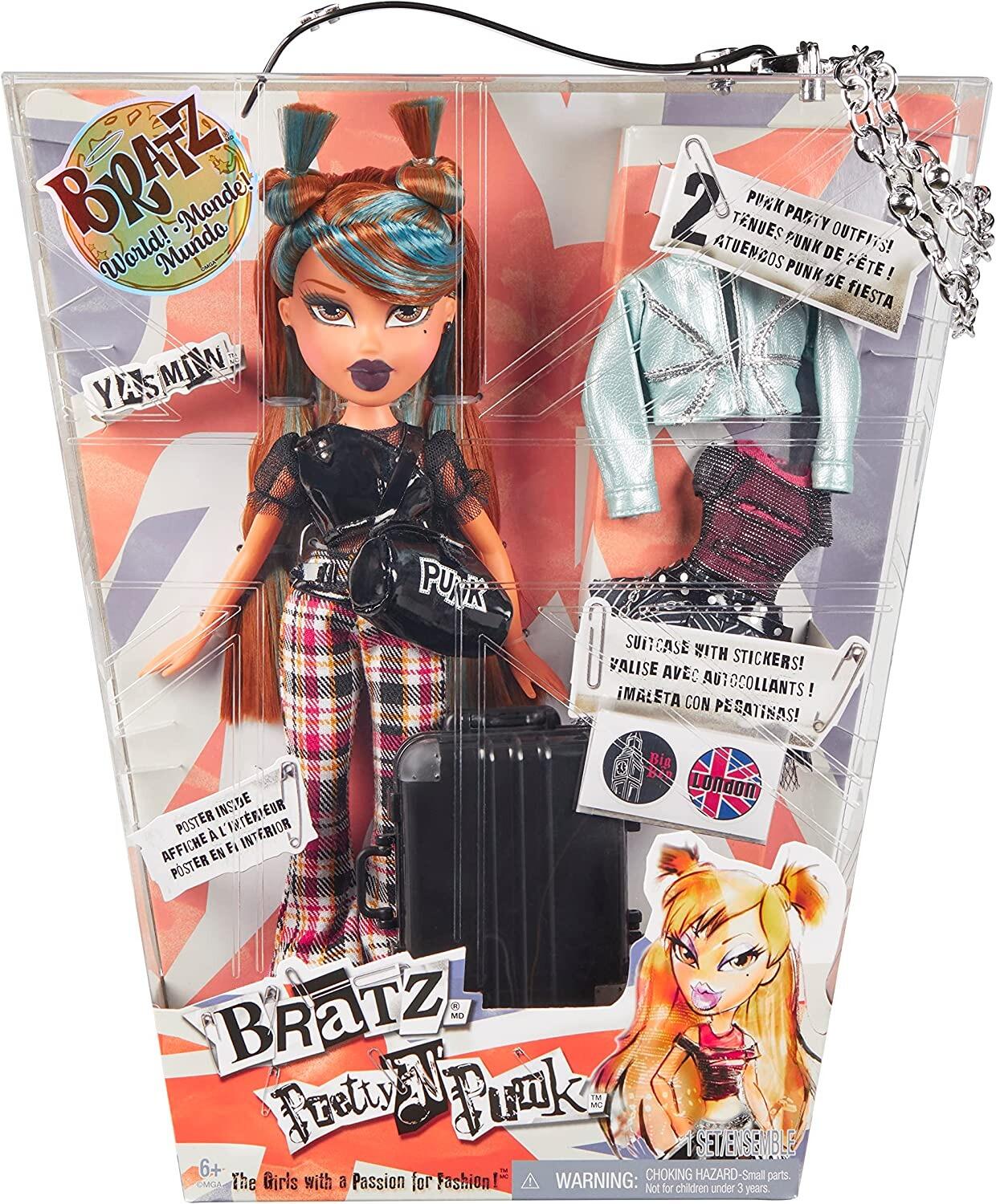 Bratz Pretty 'N' Punk Fashion Doll - Yasmin