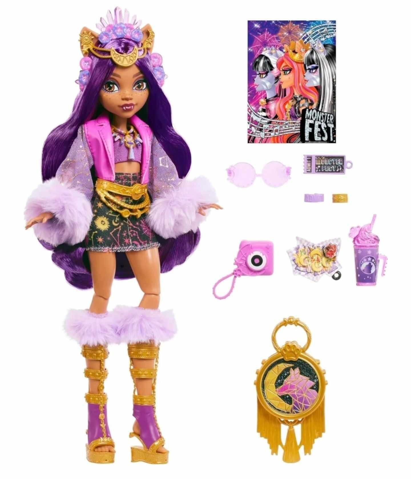 Buy Monster High Clawdeen Wolf Monster Fest doll | Monster High UK ...