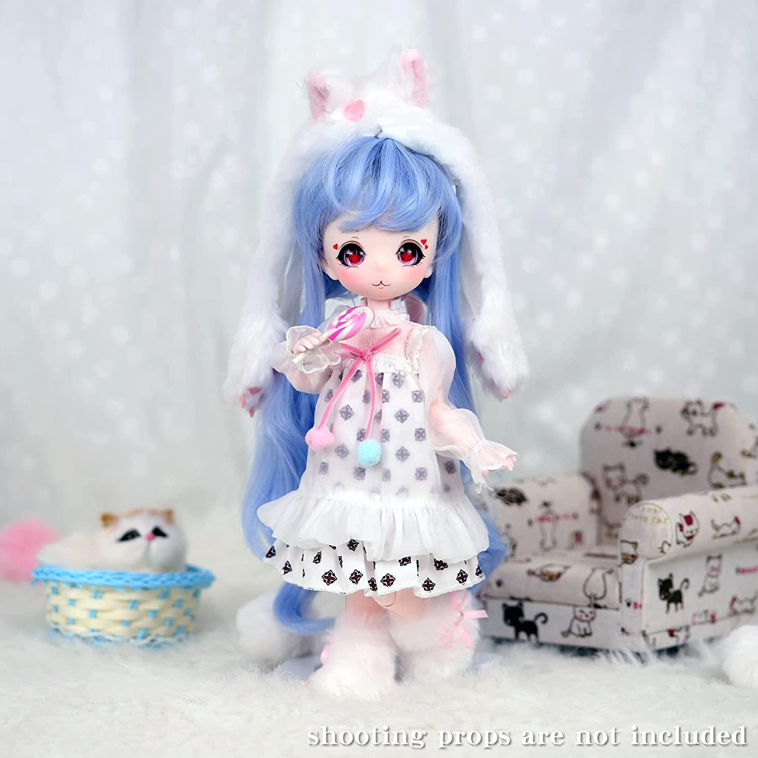 14 BJD Anime Doll16 Inch Full Set Kawaii Ball Jointed Dolls for Girls MSD  toys   AliExpress Mobile