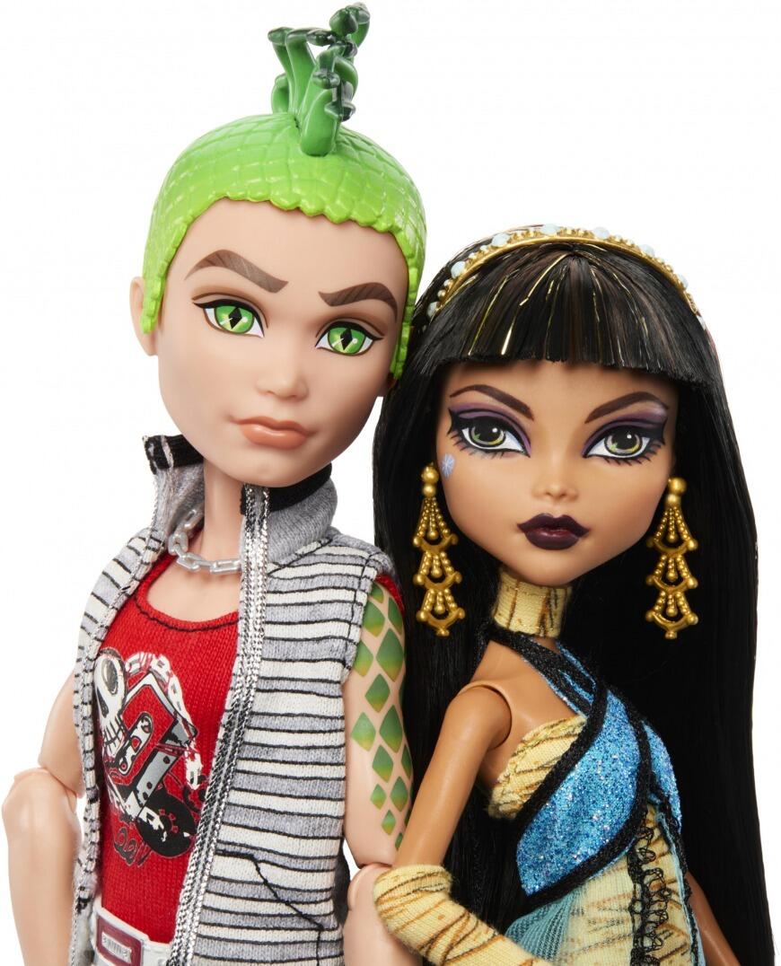 Buy Monster High Creeproduction Cleo de Nile and Deuce Monster High Dolls UK Bentzens