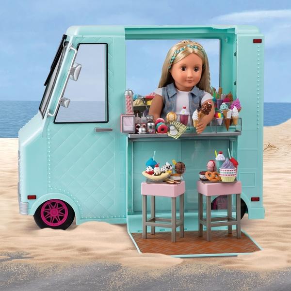 Buy Our Generation Sweet Stop Ice Cream Truck Our Generation Our Generation Dolls Uk Bentzen S