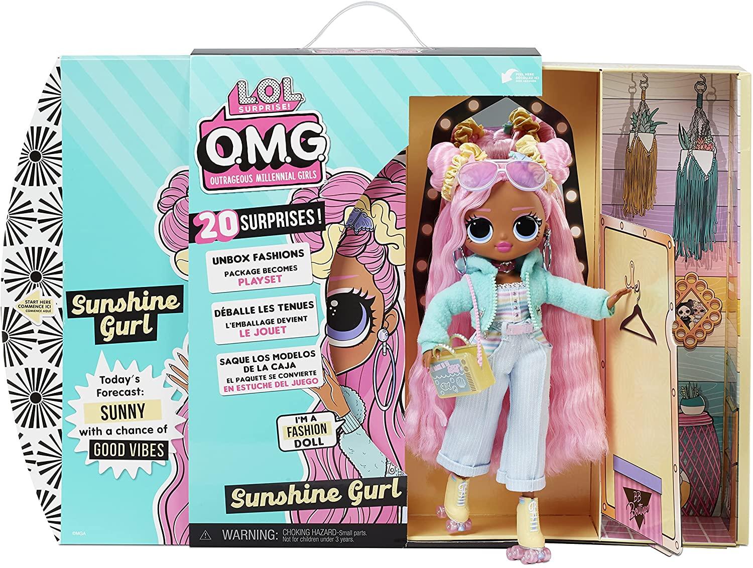 OMG To-Go Diner Playset with 45+ Surprises Doll – L.O.L. Surprise