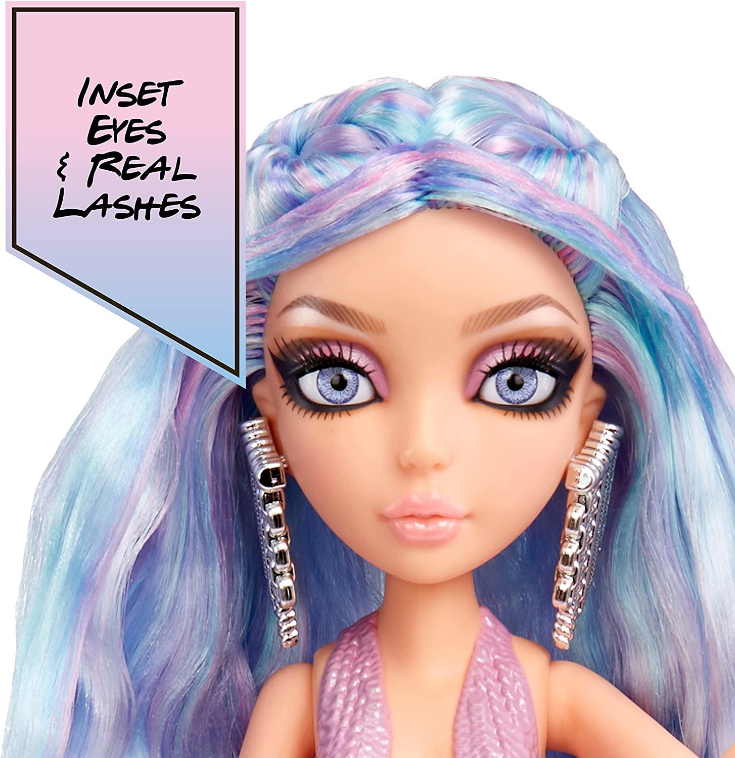 MERMAZE MERMAIDZ Color Change Orra Deluxe Fashion Doll with Wear and Share Hair Play