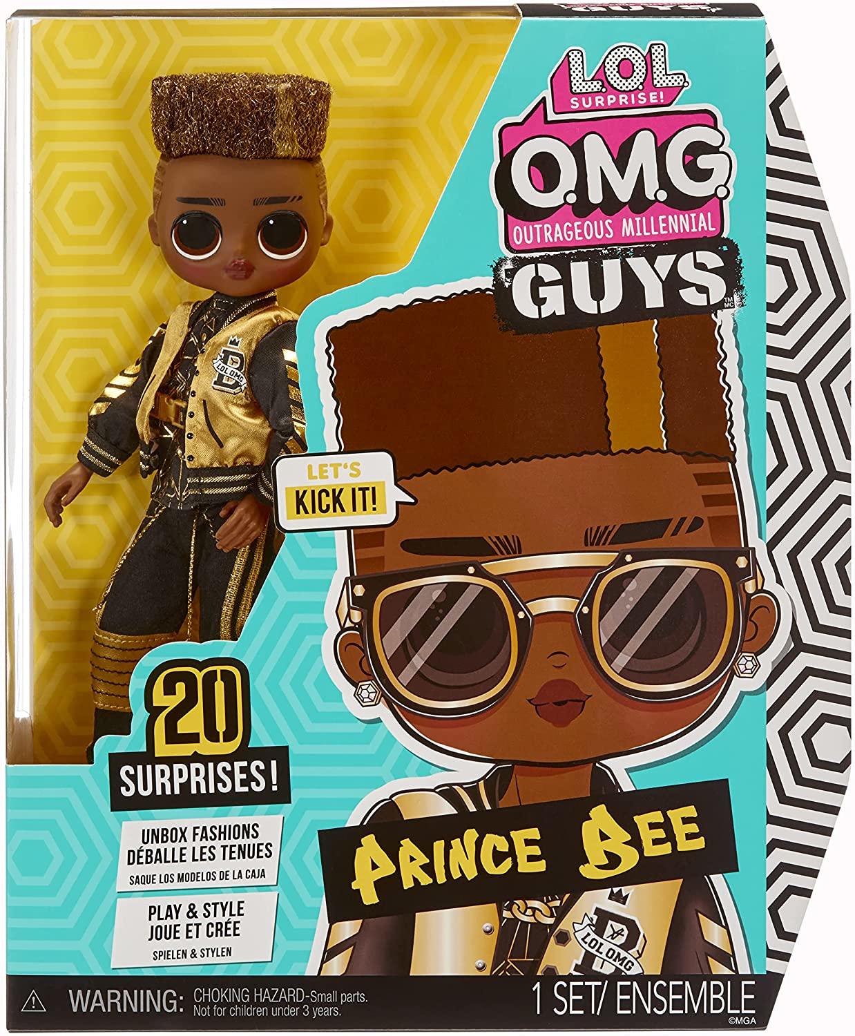 L.O.L. Surprise! O.M.G. GUY Doll Prince Bee