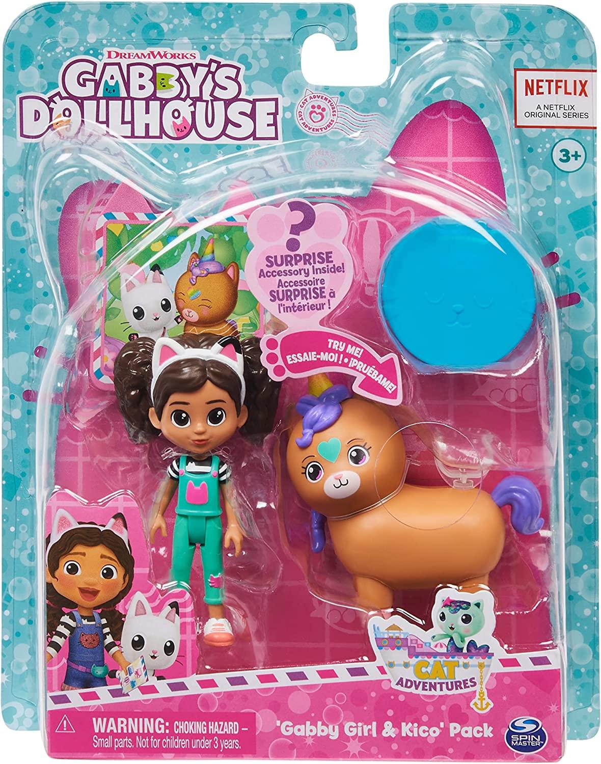 Gabby Girl and Kico The Kittycorn Toy Figures Pack