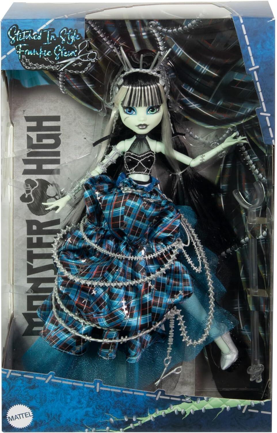 Monster High Collector Stitched in Style Frankie Stein doll