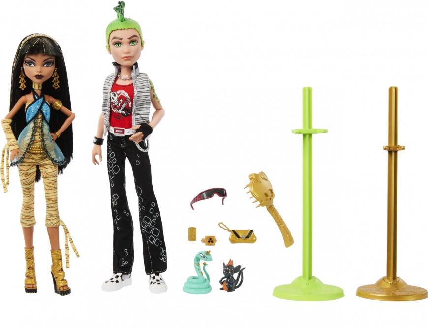 Buy Monster High Creeproduction Cleo de Nile and Deuce Monster High Dolls UK Bentzens