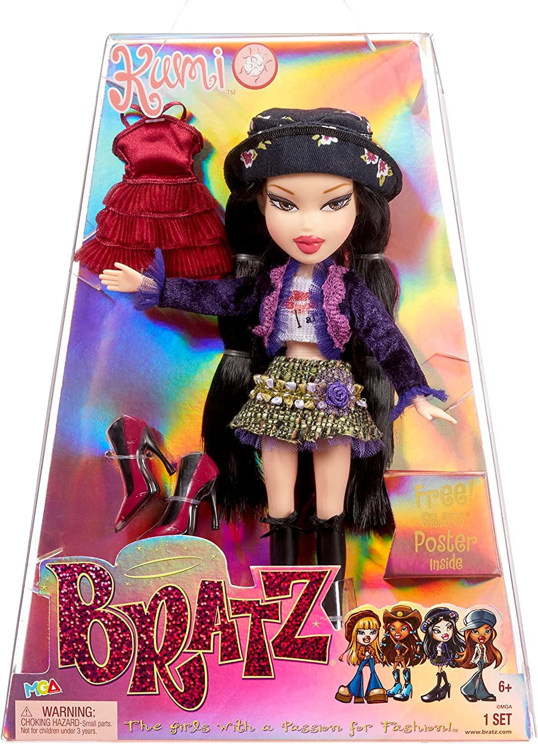 Bratz® Original Fashion Doll Kumi™ with 2 Outfits and Poster