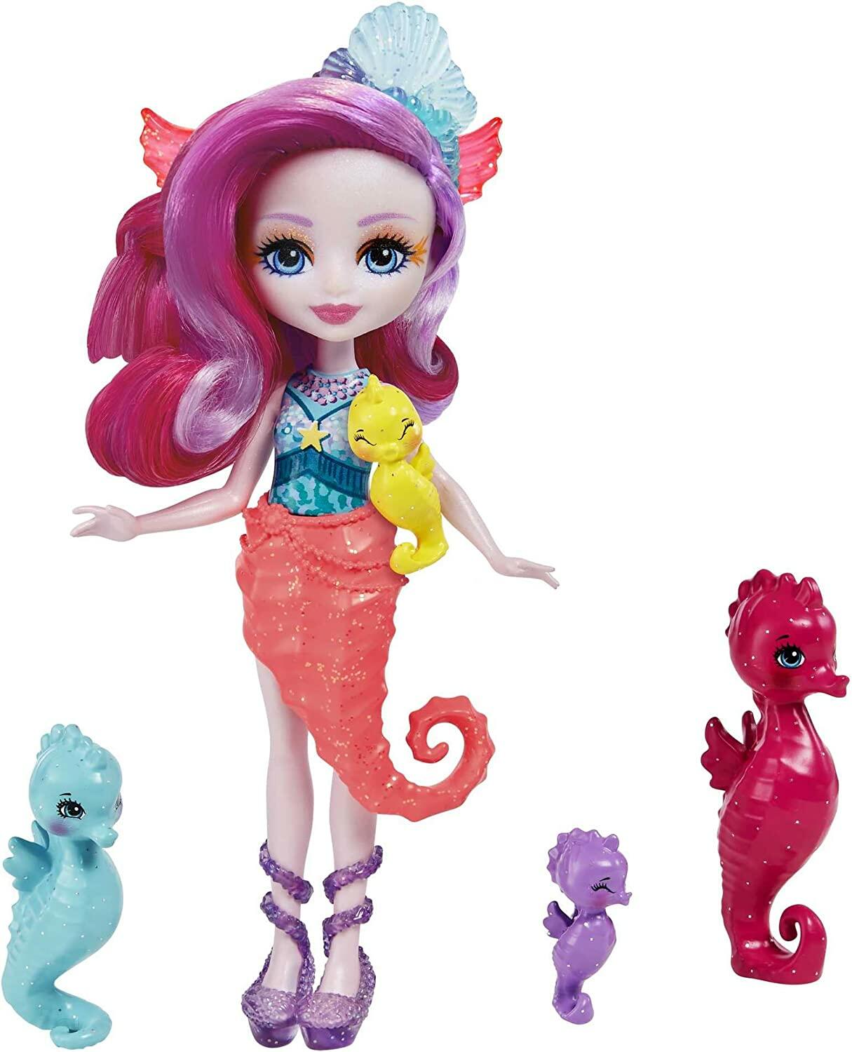 Enchantimals Family Toy Set Sedda Seahorse Doll