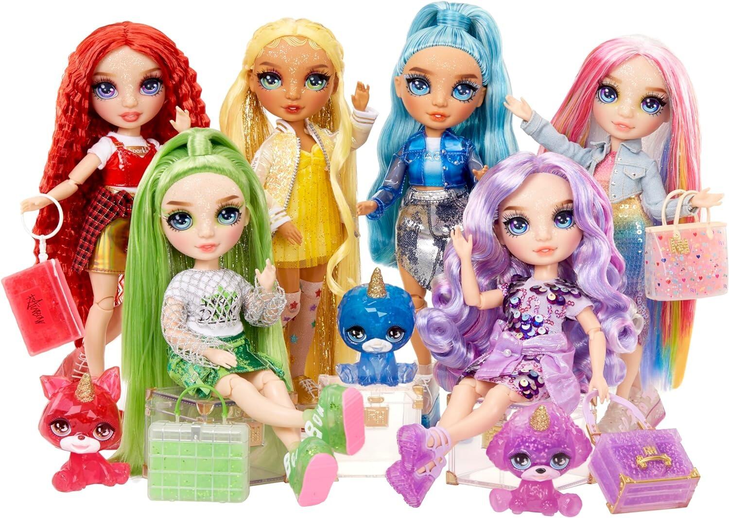 Rainbow High Classic dolls 2024 with Slime Kit & Pet