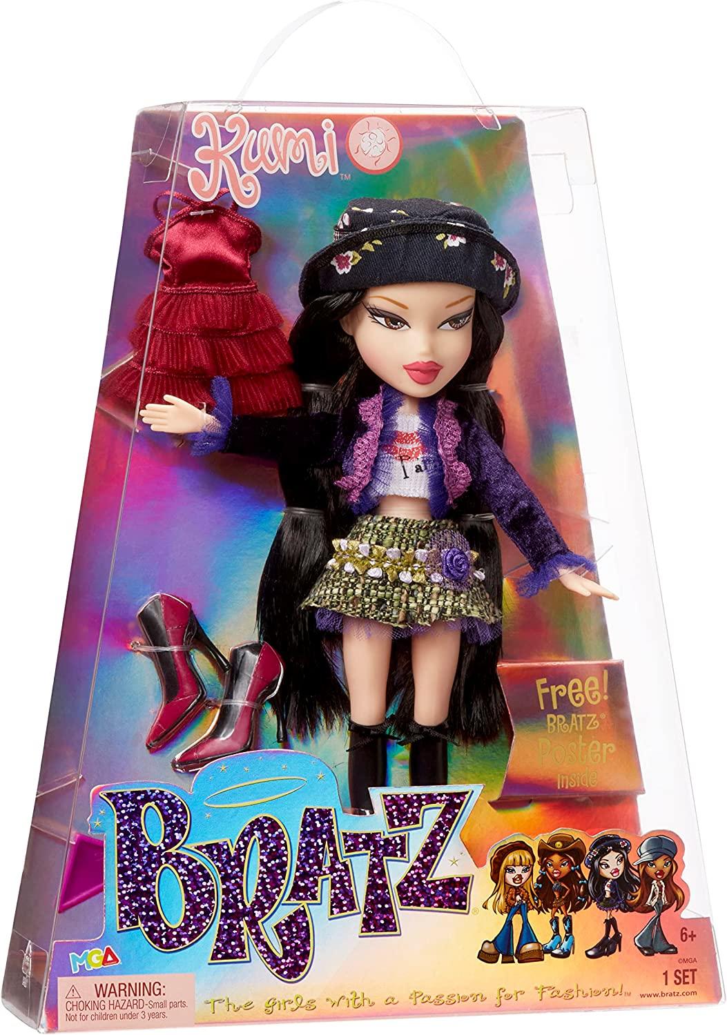 Bratz® Original Fashion Doll Kumi™ with 2 Outfits and Poster