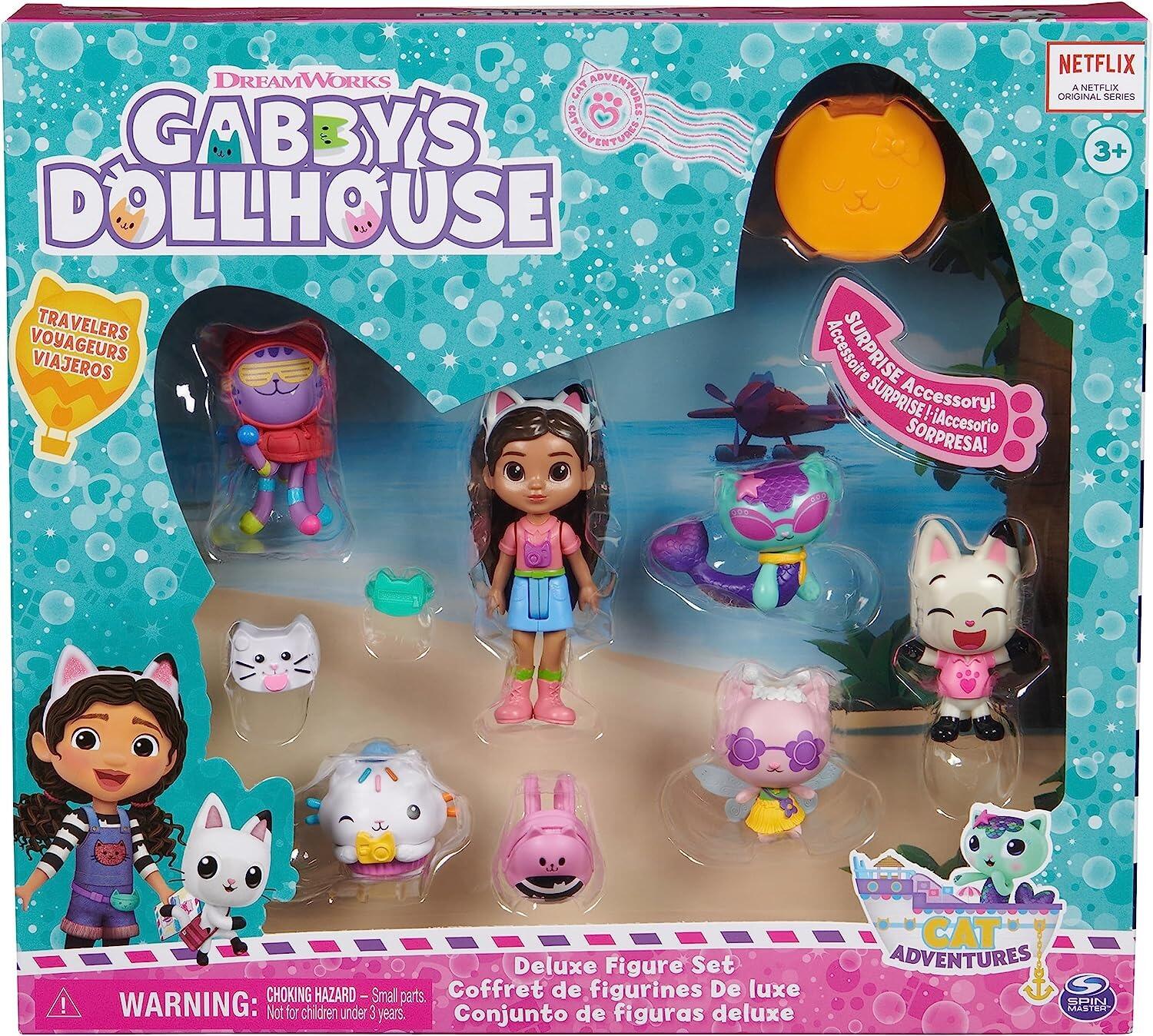Gabby's Dollhouse, Travel Themed Figure Set