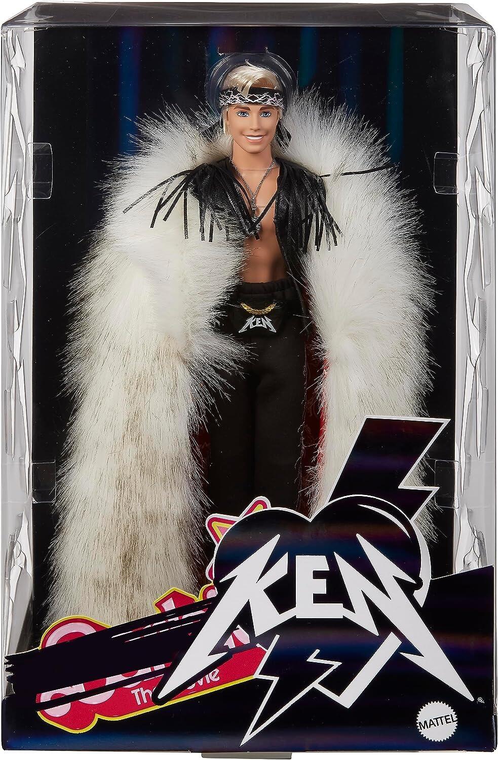 Barbie The Movie - Ken rocker Doll with fringed vest and bandana