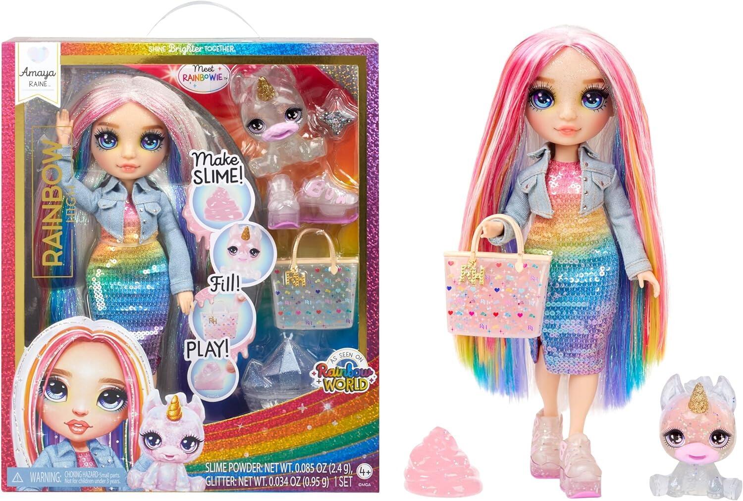 Bentzen's - Rainbow High Classic Amaya doll with Slime Kit