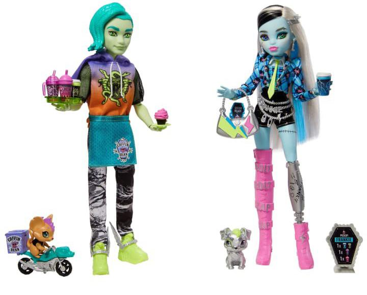 Monster High 2022 Frankie and Deuce 2 pack doll set