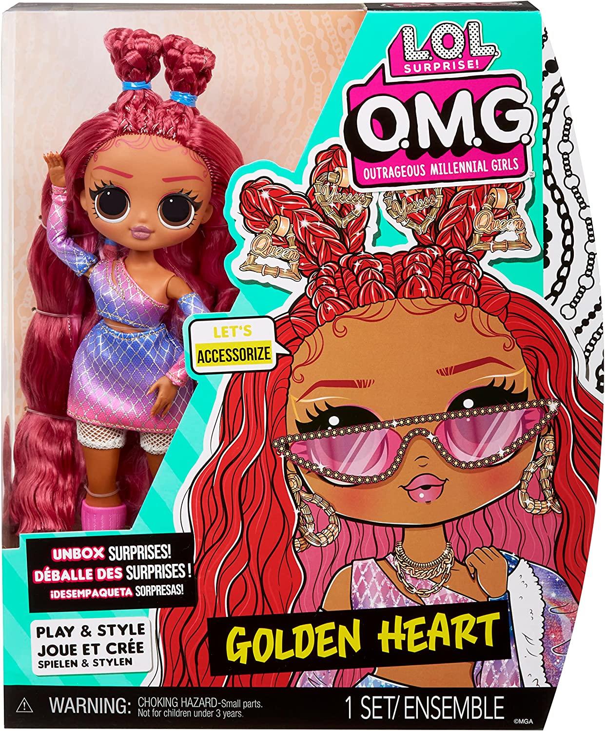 LOL Surprise O.M.G. Golden Heart Fashion Doll