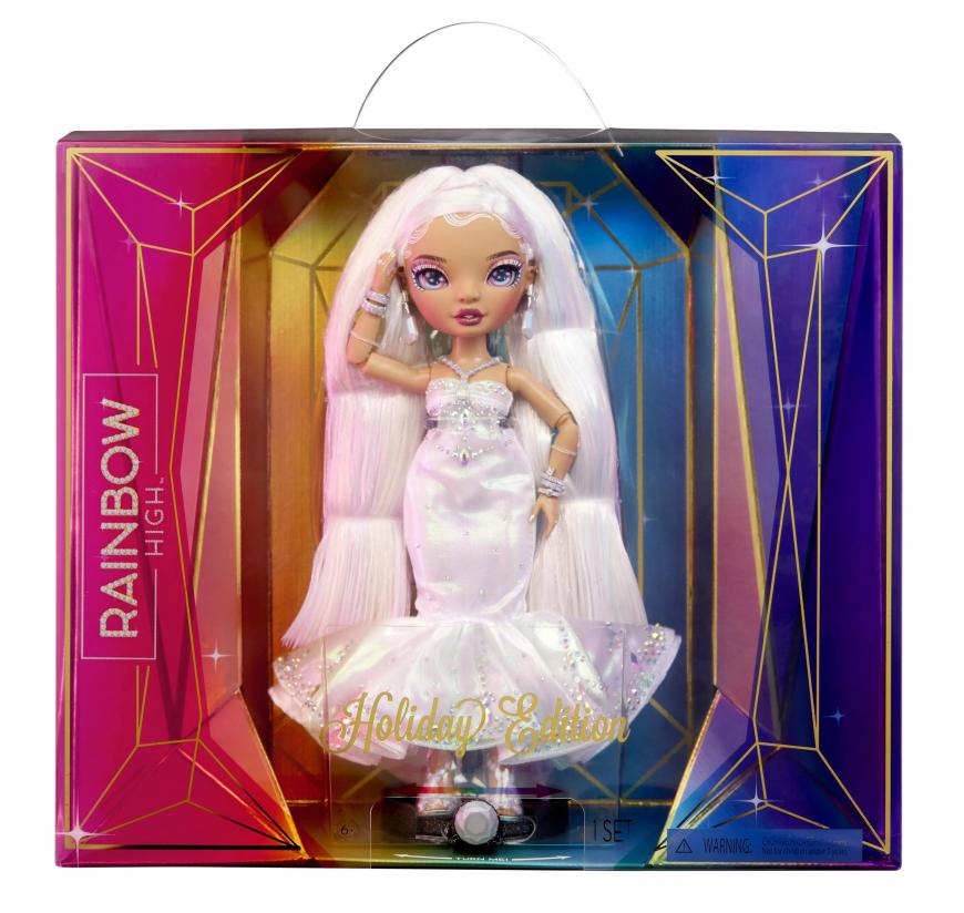 Rainbow High Holiday Edition Collector Doll (11-inch)- 2022 Roxie Grand Fashion Doll