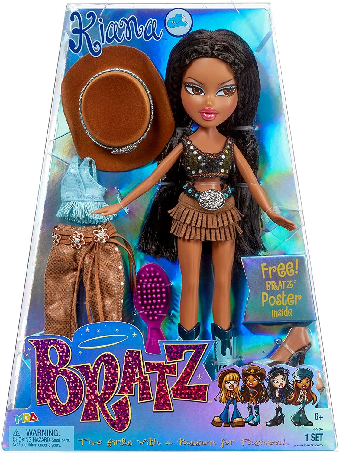 Bratz® Original Fashion Doll Kiana™ with 2 Outfits and Poster