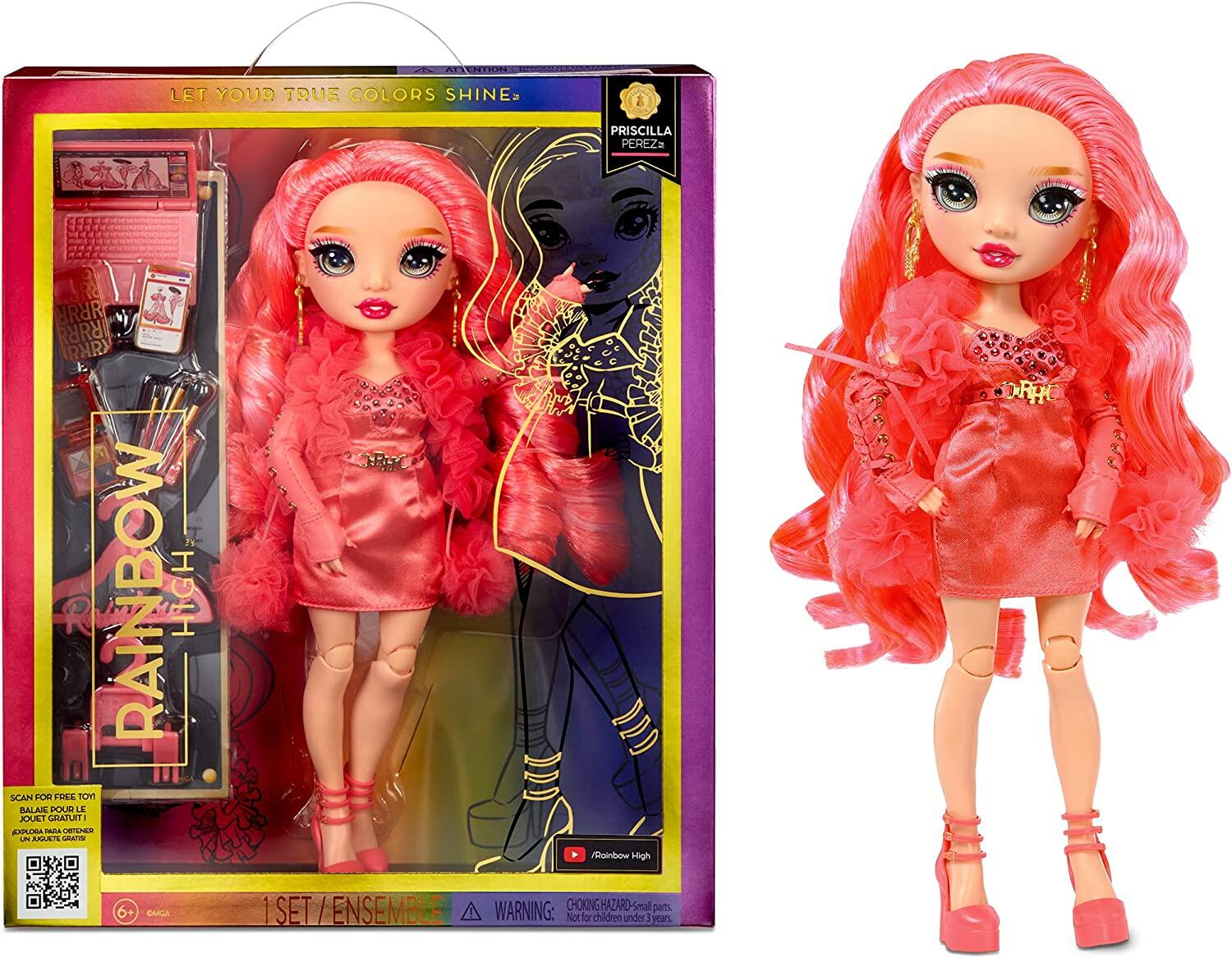 Our Generation Rosa Fashion Doll with Multicoloured Hair - Dolls &  Accessories