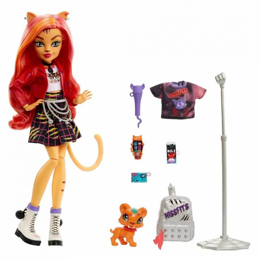 Buy Monster High Toralei Stripe Doll with Pet And | Monster High Dolls ...