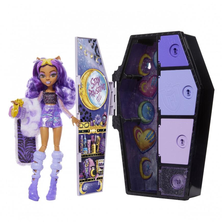 Buy Monster High Skulltimate Secrets Fearidescent Series Clawdeen Wolf ...