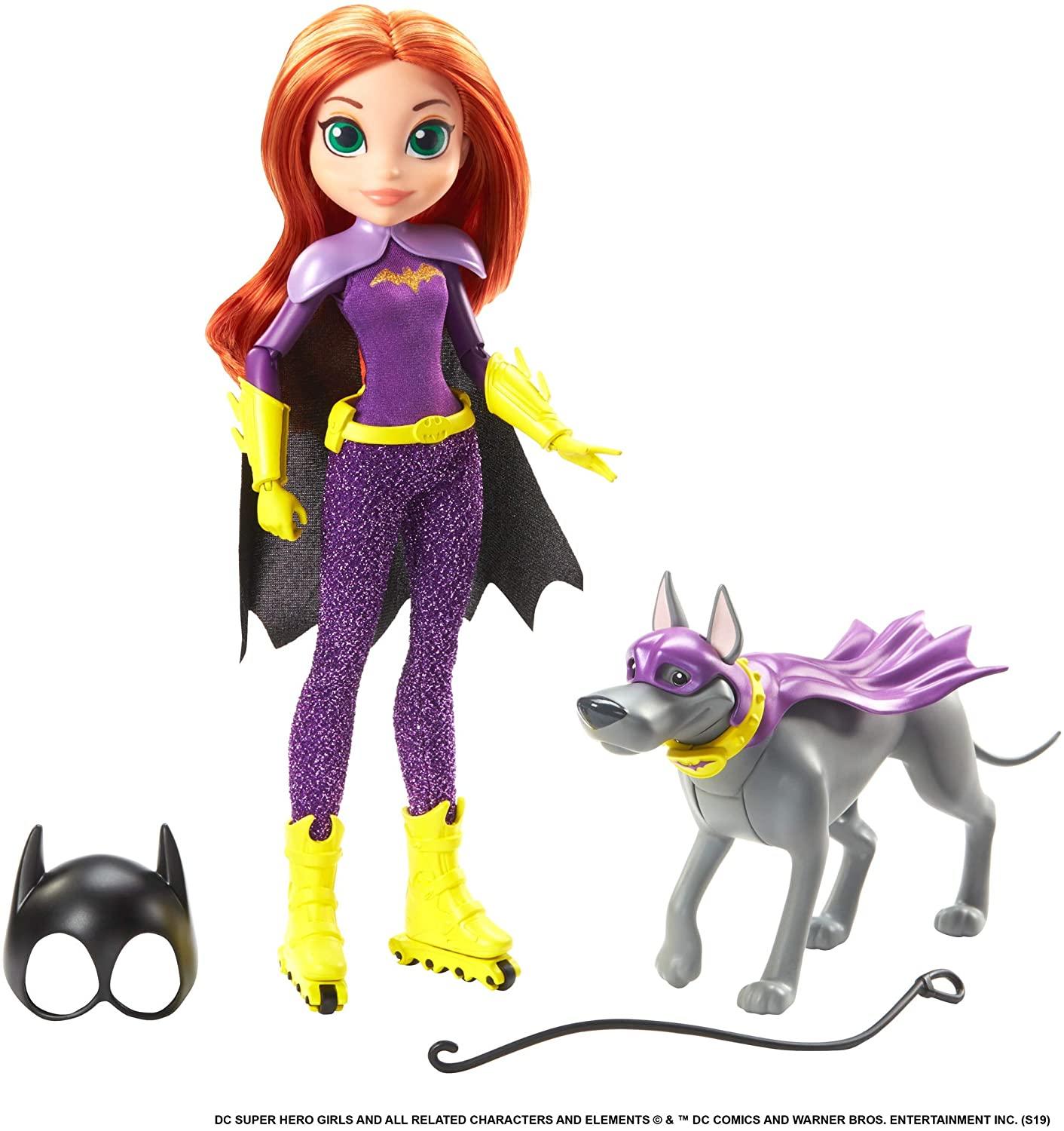 Buy DC Super Hero Girls: Batgirl & Ace Doll & Pet| GFX19| DC Super Hero ...