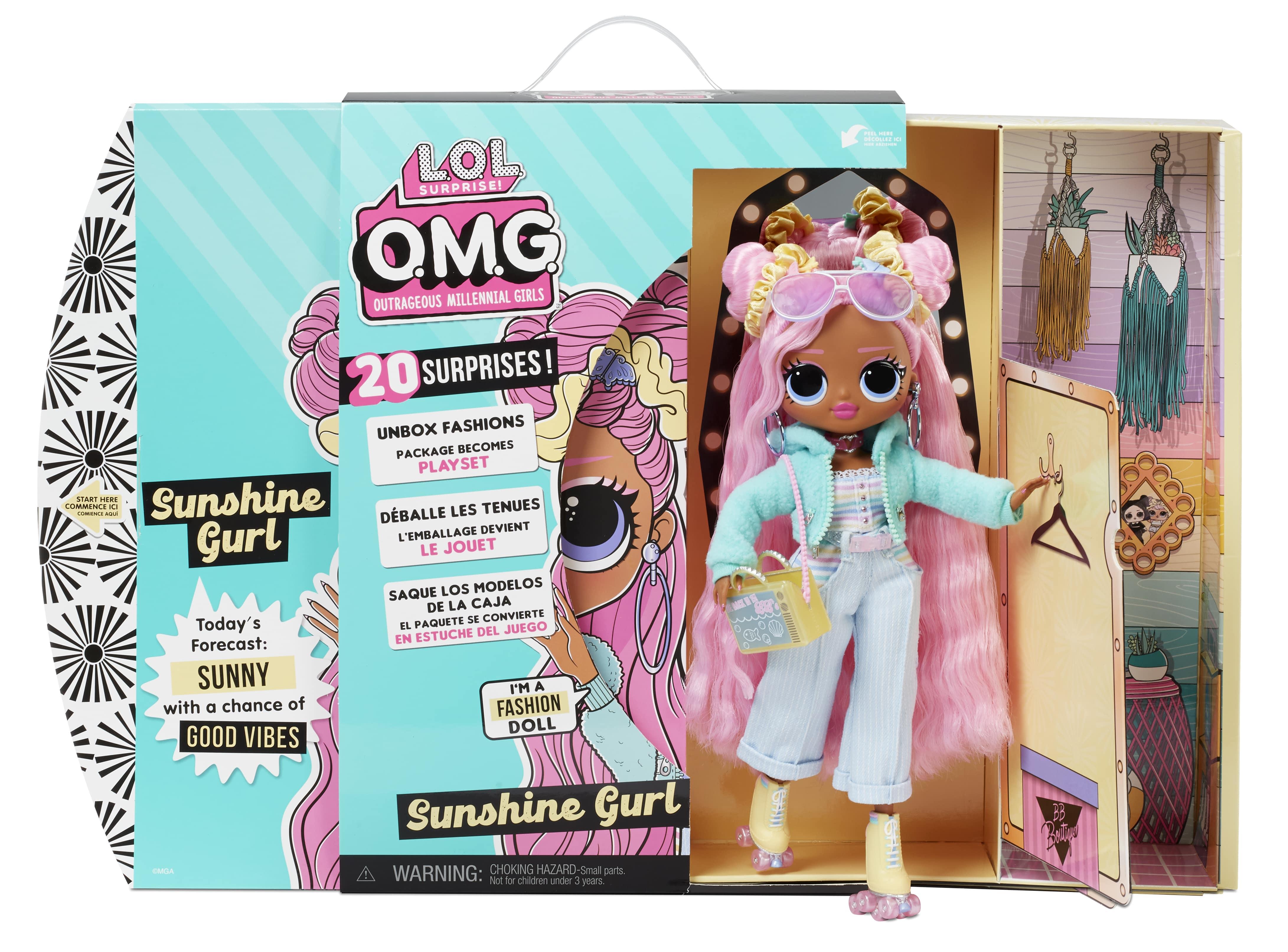 OMG Trendsetter Fashion Doll with 20 Surprises – L.O.L. Surprise