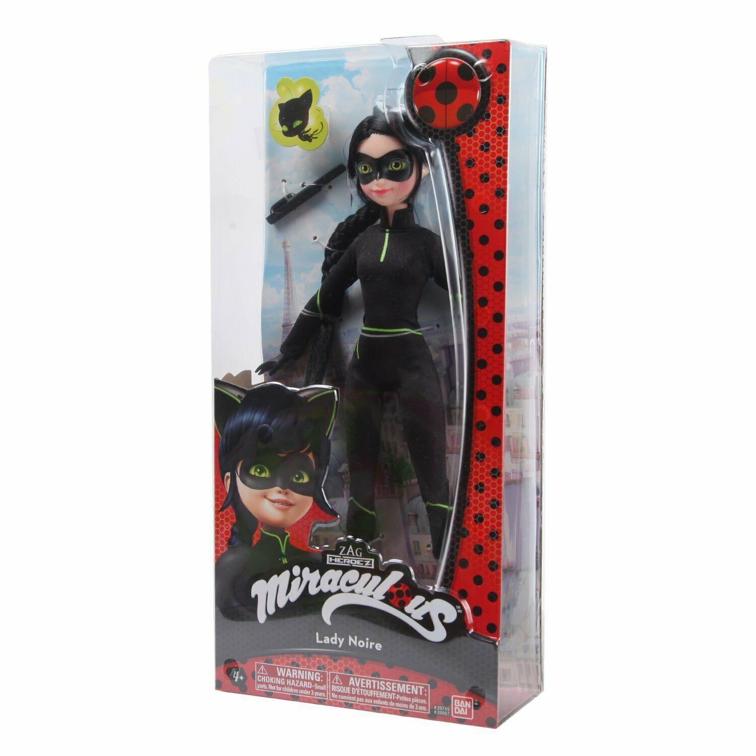 Miraculous Ladybug & Cat Noir Doll 2 Pack