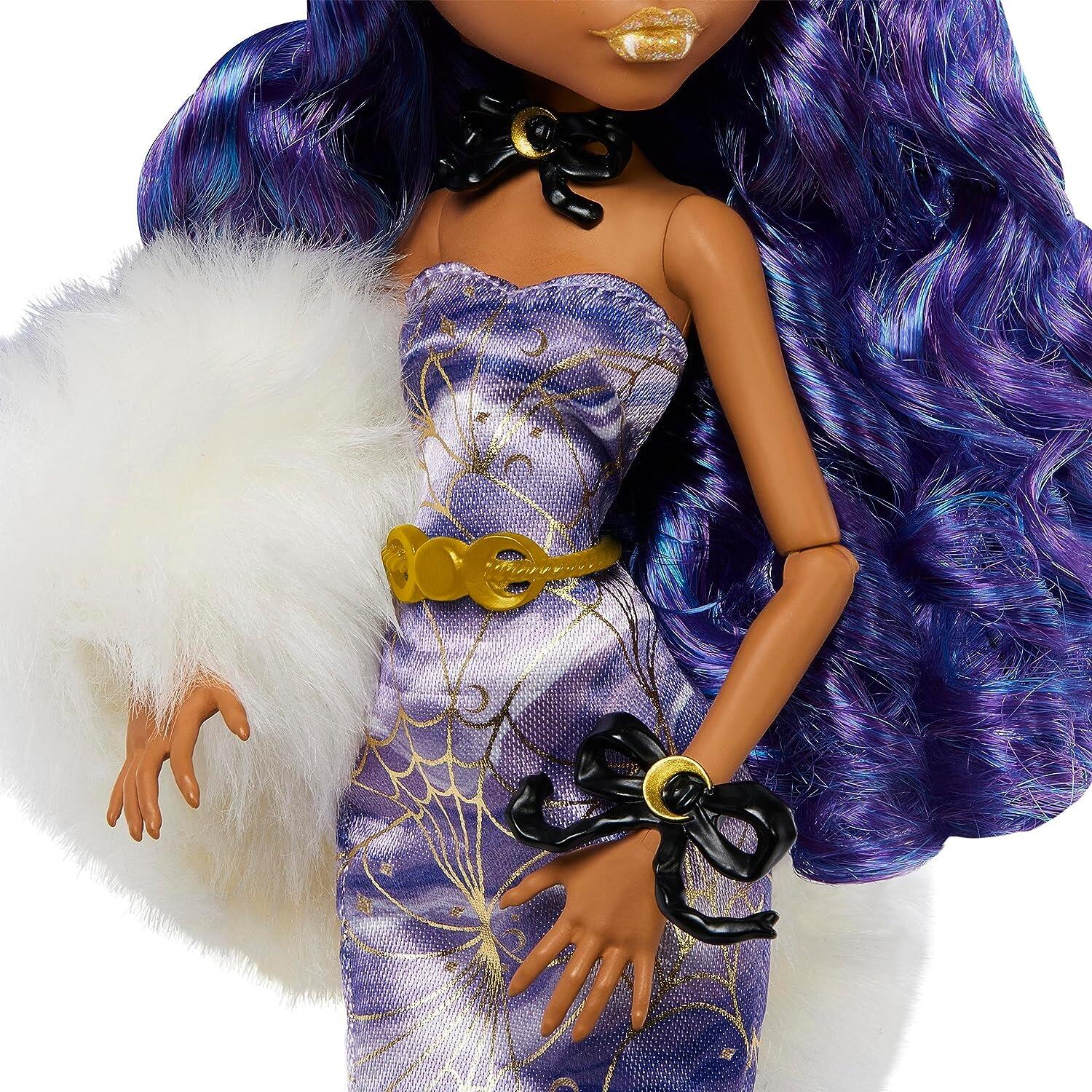 Buy Monster High Doll, Clawdeen Wolf Howliday Collector Edition ...