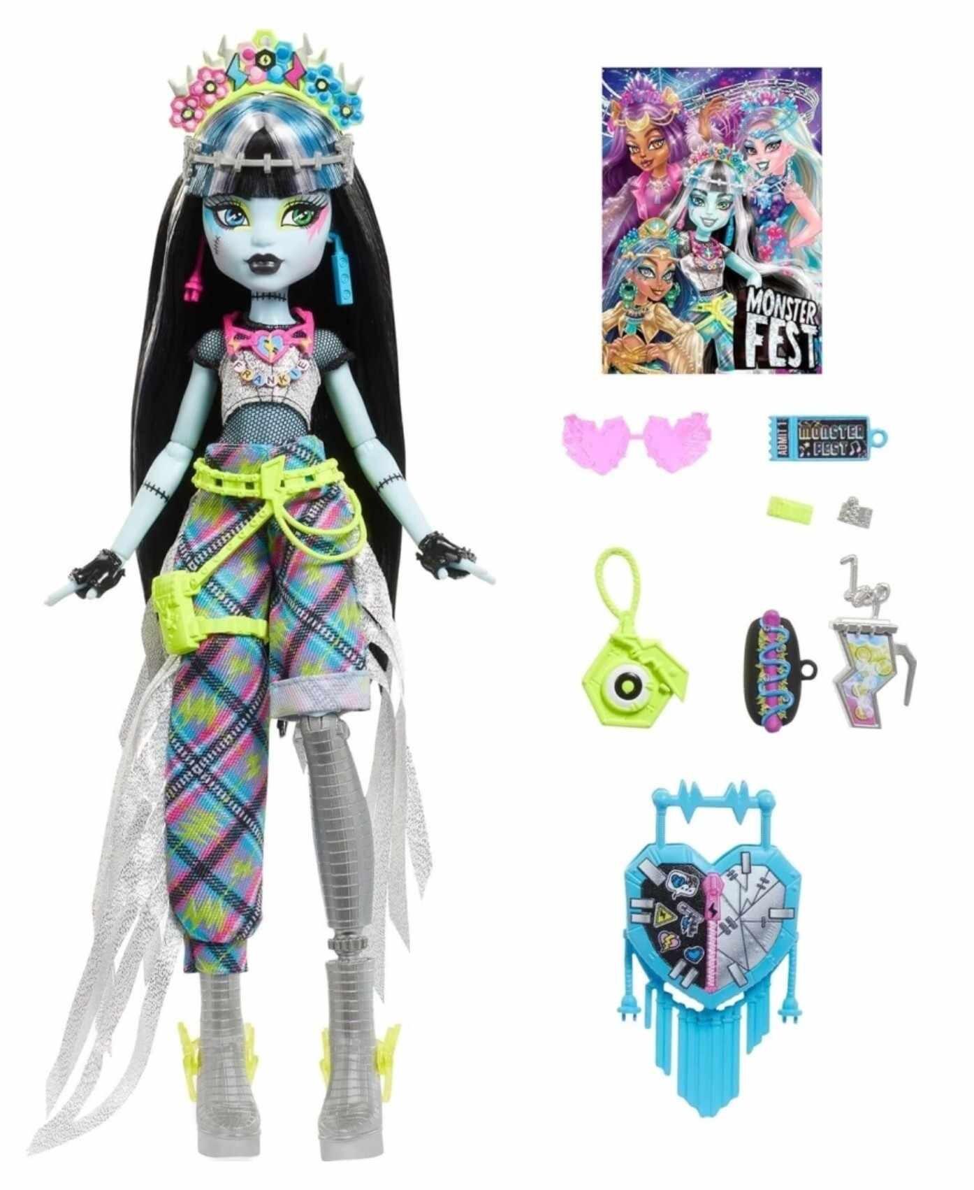 Buy Monster High Frankie Stein Monster Fest doll | Monster High UK ...