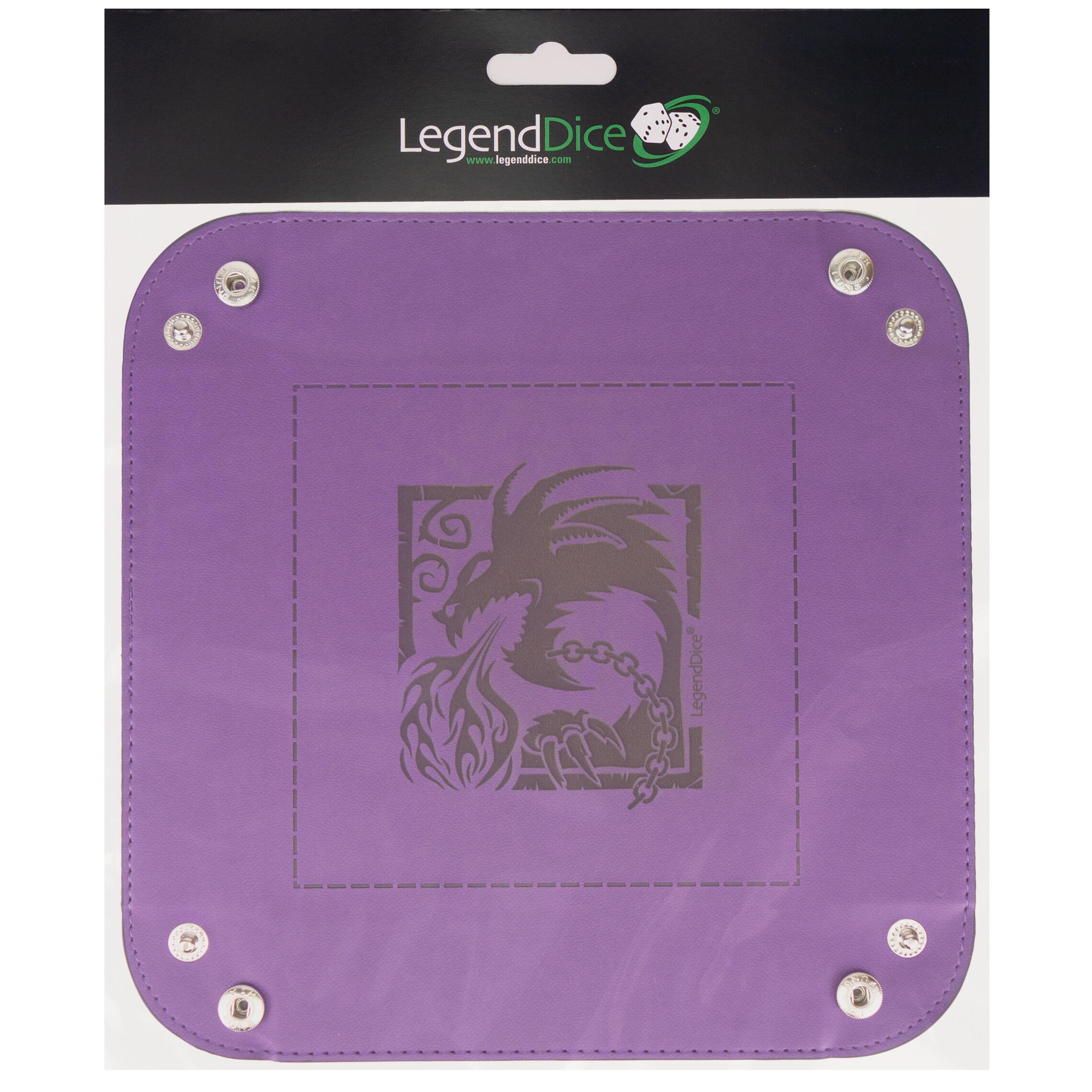 Picture of stock item LG-DT-LG-SQ-023-TE - Picture Dice Tray - Purple Dragon, Tent RRP: P2