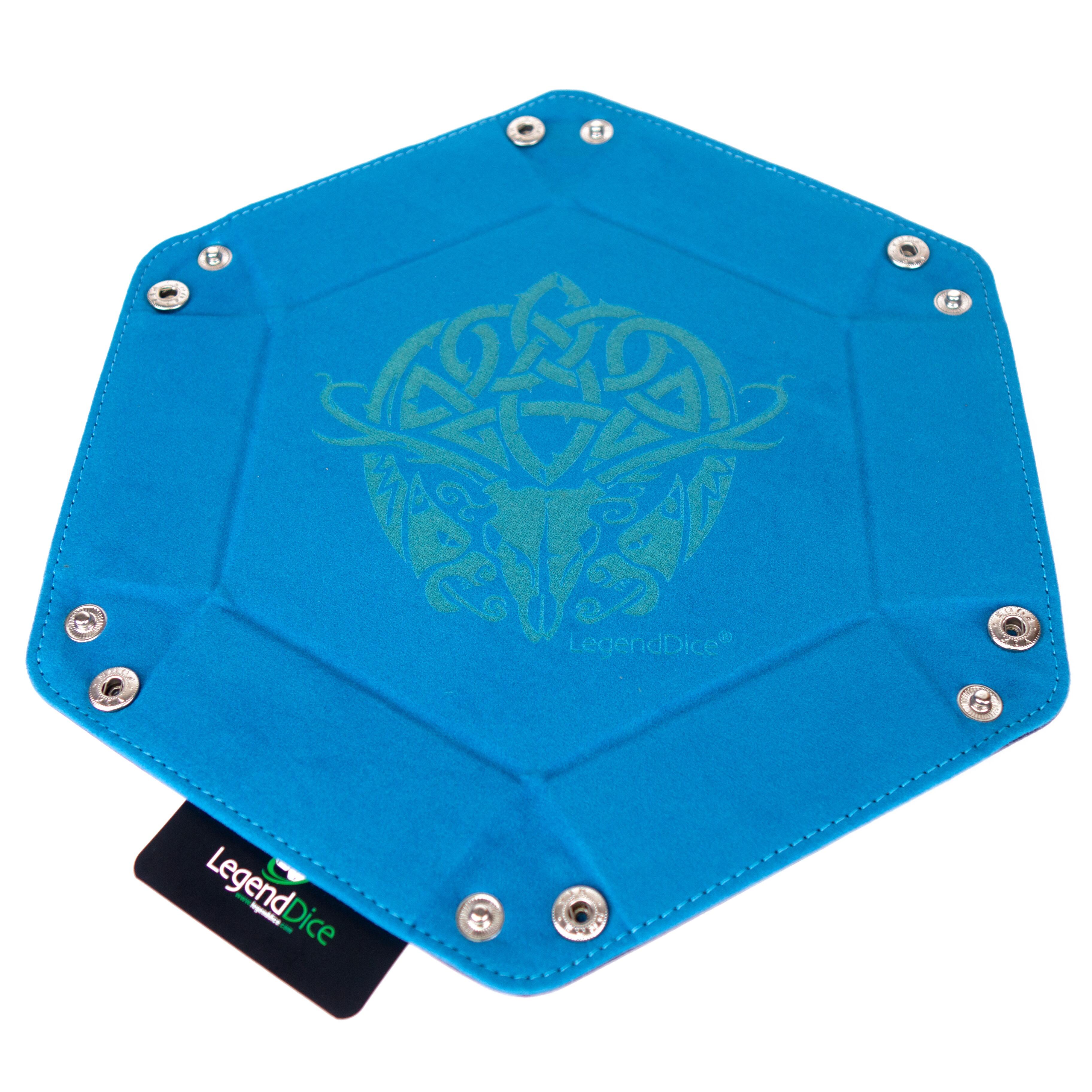 Picture of stock item LG-DT-LG-HX-001 - Picture Dice Tray - HEX - Blue Stag RRP: P2