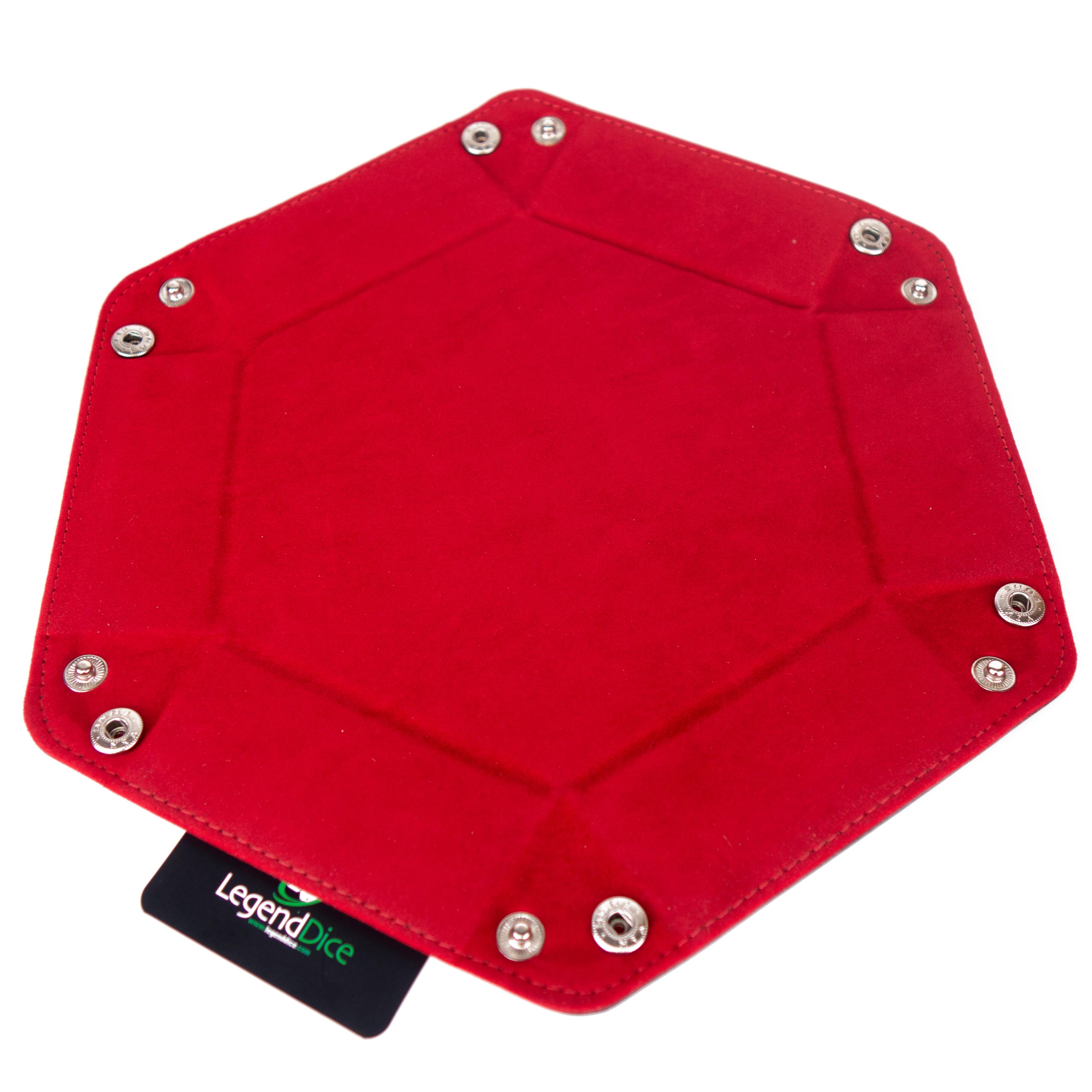 Picture of stock item LD-DT-HX-FE-001 - Dice Tray - Hex - Red RRP: P2